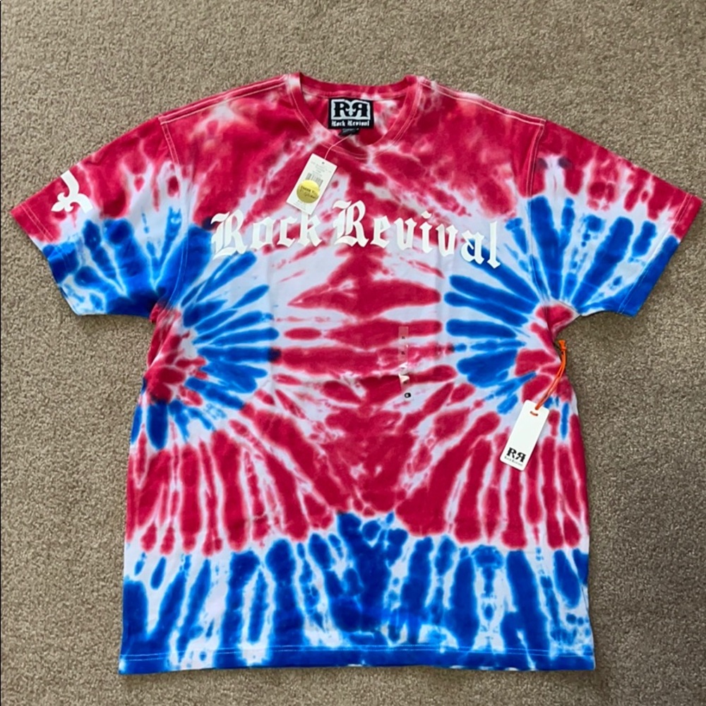 Rock revival Tiedye tshirt XL